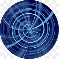 钴蓝分形墙纸-空若网 钴蓝分形墙纸-空若网