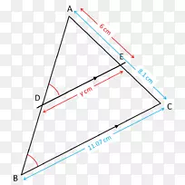 相似三角形几何点工作表三角形线-空若网 相似三角形几何点工作表三角形线-空若网