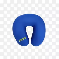 电动蓝色字体颈枕头-空若网 电动蓝色字体颈枕头-空若网