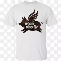 T恤谁摇滚高中袖-猪飞-空若网 T恤谁摇滚高中袖-猪飞-空若网