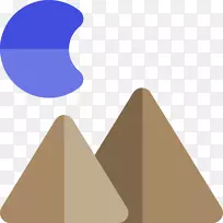 三角形字体-自然山-空若网 三角形字体-自然山-空若网