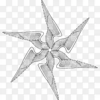 云彩中的线条艺术翅膀-翅膀线-空若网 云彩中的线条艺术翅膀-翅膀线-空若网