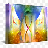 现代艺术丙烯酸涂料玻璃桌面壁纸玻璃-空若网 现代艺术丙烯酸涂料玻璃桌面壁纸玻璃-空若网