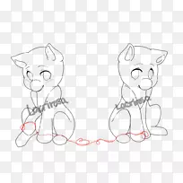 胡须猫鼻子狗素描猫-空若网 胡须猫鼻子狗素描猫-空若网