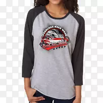 T-恤拉格兰袖子情人节上衣-t恤-空若网 T-恤拉格兰袖子情人节上衣-t恤-空若网