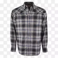 格子袖蓝衬衫黑色领带-空若网 格子袖蓝衬衫黑色领带-空若网