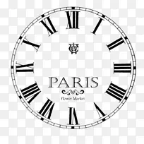 时钟面对罗马数字系统数字时钟-空若网 时钟面对罗马数字系统数字时钟-空若网