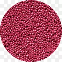 蔓越莓粉红胡椒红越橘八角玻璃珠-空若网 蔓越莓粉红胡椒红越橘八角玻璃珠-空若网