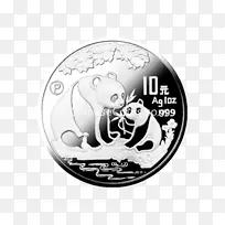 银质熊猫大熊猫金熊猫-金币-空若网 银质熊猫大熊猫金熊猫-金币-空若网