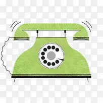 绿色电话海报插图-绿色电话-空若网 绿色电话海报插图-绿色电话-空若网