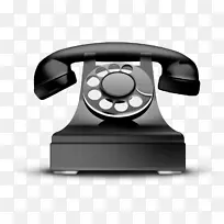 电话呼叫转盘固定电话图标-黑色电话-空若网 电话呼叫转盘固定电话图标-黑色电话-空若网