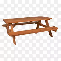 长凳长方形野餐桌-空若网 长凳长方形野餐桌-空若网