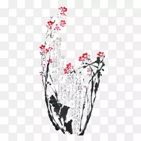 ˮ�ʻ�ˮī��÷���廭÷��-������