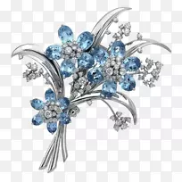 胸针范克莱夫和Arpels珠宝宝石奢侈品-宝石花-空若网 胸针范克莱夫和Arpels珠宝宝石奢侈品-宝石花-空若网