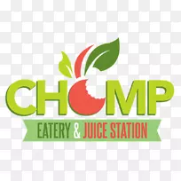 小食品店和果汁站餐厅标志晚餐-chomp-空若网 小食品店和果汁站餐厅标志晚餐-chomp-空若网