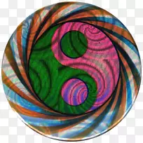 餐具图案-紫色和绿色-空若网 餐具图案-紫色和绿色-空若网