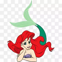 艾丽尔美人鱼塞巴斯蒂安剪贴画美人鱼-空若网 艾丽尔美人鱼塞巴斯蒂安剪贴画美人鱼-空若网