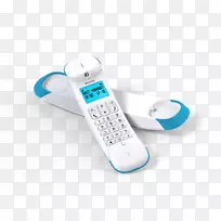 无绳电话家庭和商务电话答录机无线电话Alcatel-电话蓝色-空若网 无绳电话家庭和商务电话答录机无线电话Alcatel-电话蓝色-空若网