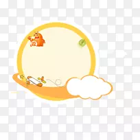 飞机圆圈剪贴画圈-空若网 飞机圆圈剪贴画圈-空若网