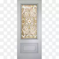 彩色玻璃门隔热玻璃艺术门-空若网 彩色玻璃门隔热玻璃艺术门-空若网