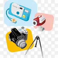 数码相机插图.各种电子设备照相机的装饰性插图-空若网 数码相机插图.各种电子设备照相机的装饰性插图-空若网