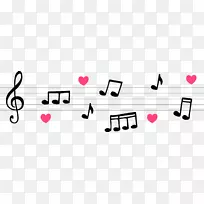 乐音合奏-音符爱浮动材料-空若网 乐音合奏-音符爱浮动材料-空若网