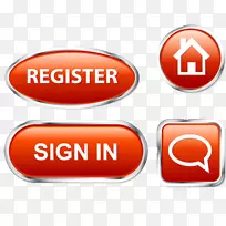 按钮下载图标-按钮图片-空若网 按钮下载图标-按钮图片-空若网