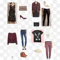 牛仔时尚肩袖牛仔裤-空若网 牛仔时尚肩袖牛仔裤-空若网