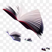 书籍下载adobe插画-打开书籍浮动材料-空若网 书籍下载adobe插画-打开书籍浮动材料-空若网