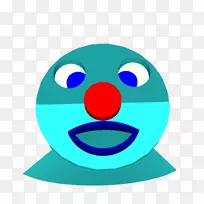 笑脸鼻子微软天蓝色剪贴画-笑脸-空若网 笑脸鼻子微软天蓝色剪贴画-笑脸-空若网