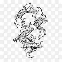 龙笔画学习神话-龙材料-空若网 龙笔画学习神话-龙材料-空若网