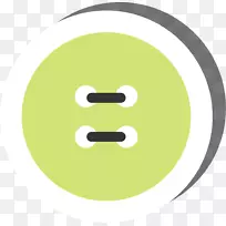 卡通绘图动画-绿色卡通按钮-空若网 卡通绘图动画-绿色卡通按钮-空若网