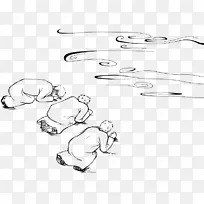 黑白素描设计-空若网 黑白素描设计-空若网