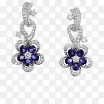 耳环体珠宝蓝宝石珠宝首饰-空若网 耳环体珠宝蓝宝石珠宝首饰-空若网