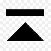 三角形黑色m字型-空若网 三角形黑色m字型-空若网