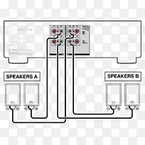 双配线系列并行电路接线图扬声器双安培和三安培环绕声-空若网 双配线系列并行电路接线图扬声器双安培和三安培环绕声-空若网