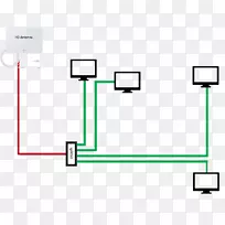天线电视天线转盘接线图电缆电视楼梯信号-空若网 天线电视天线转盘接线图电缆电视楼梯信号-空若网