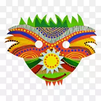 叶对称剪贴画-空若网 叶对称剪贴画-空若网