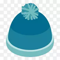 蓝色摄影插图.平蓝色毛衣帽子-空若网 蓝色摄影插图.平蓝色毛衣帽子-空若网