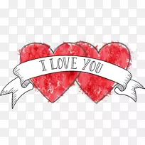 爱水彩爱红丝带-空若网 爱水彩爱红丝带-空若网