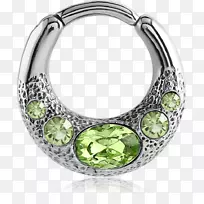 宝石耳环隔膜穿鼻穿孔宝石-空若网 宝石耳环隔膜穿鼻穿孔宝石-空若网