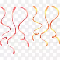 彩色剪贴画-精美彩带-空若网 彩色剪贴画-精美彩带-空若网