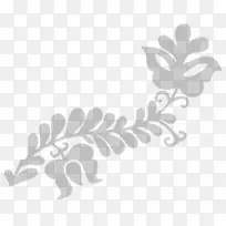 开花植物花瓣叶线剪贴画-空若网 开花植物花瓣叶线剪贴画-空若网