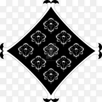 对称符号叶黑色m图案符号-空若网 对称符号叶黑色m图案符号-空若网