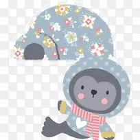 卡通图案-可爱的卡通动物-空若网 卡通图案-可爱的卡通动物-空若网