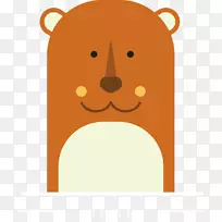 狮子熊老虎动物插图-可爱的动物-空若网 狮子熊老虎动物插图-可爱的动物-空若网