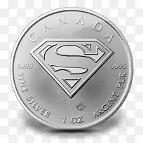加拿大超人加拿大银枫叶银币-加拿大-空若网 加拿大超人加拿大银枫叶银币-加拿大-空若网