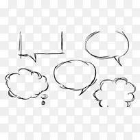 画鼻子卡通线艺术剪贴画-词泡泡-空若网 画鼻子卡通线艺术剪贴画-词泡泡-空若网