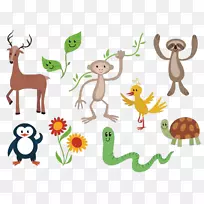 树懒动物-自然可爱的动物载体-空若网 树懒动物-自然可爱的动物载体-空若网