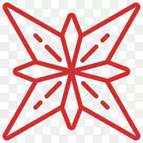 电脑图标钩针-圣诞明星-空若网 电脑图标钩针-圣诞明星-空若网